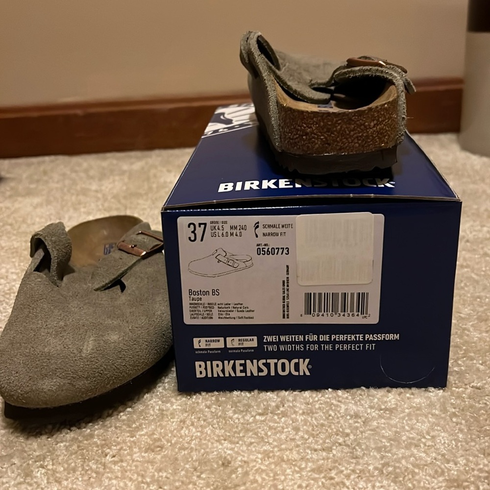 Women’s Birkenstock Boston BS Brand New